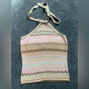 Beth Bowley Multicolor Knit Top